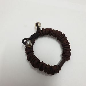 hair ties , women , brown